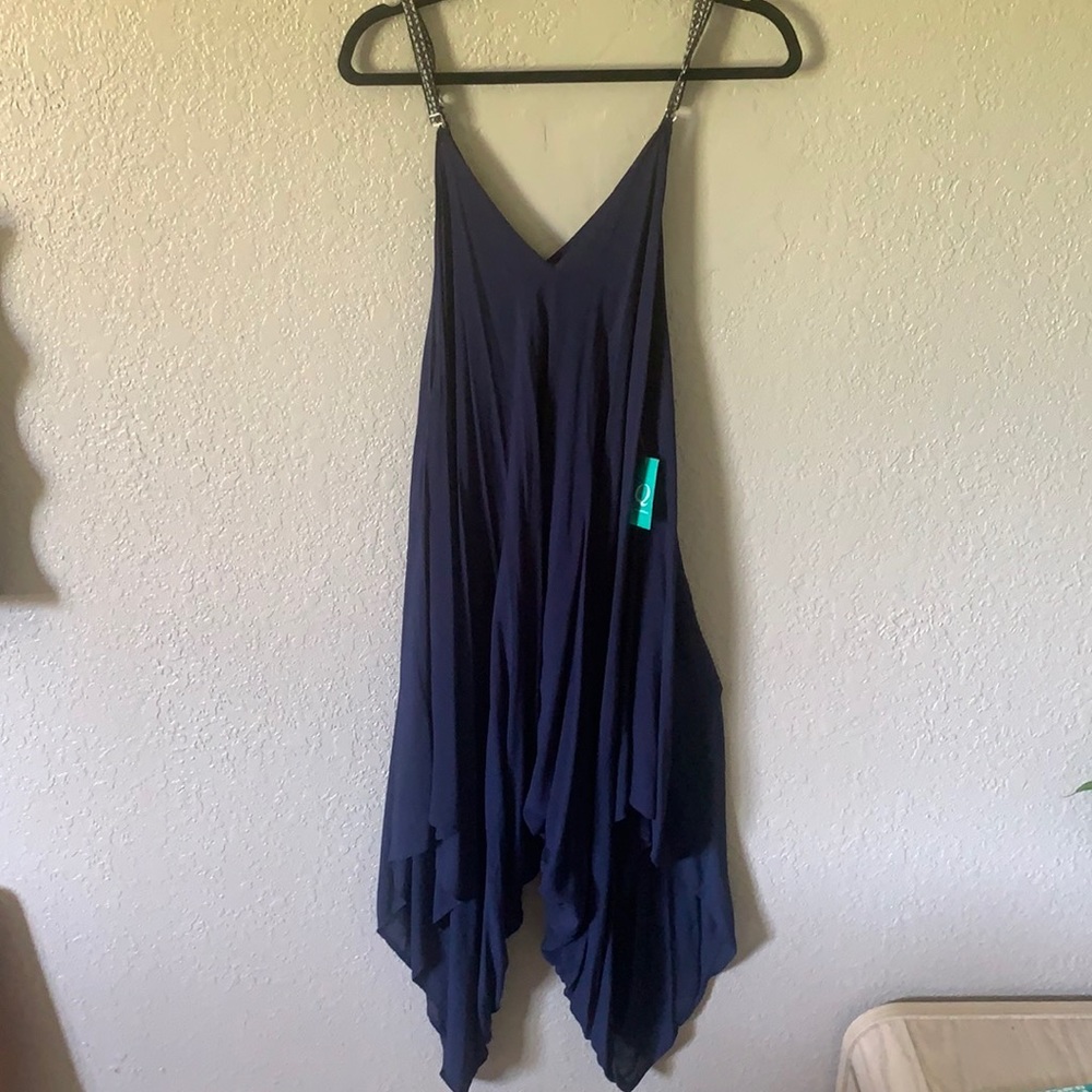Navy blue romper!